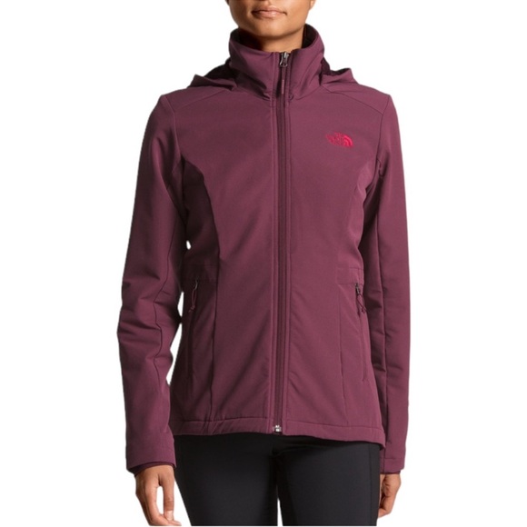 The North Face Jackets & Blazers - The North Face Women's Shelbe Raschel Fleece Hooded Jacket Burgundy XL